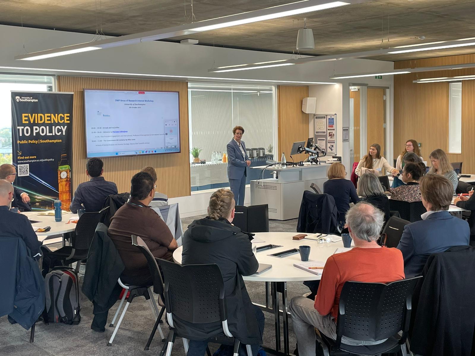 Public Policy Southampton shares pensions expertise with DWP