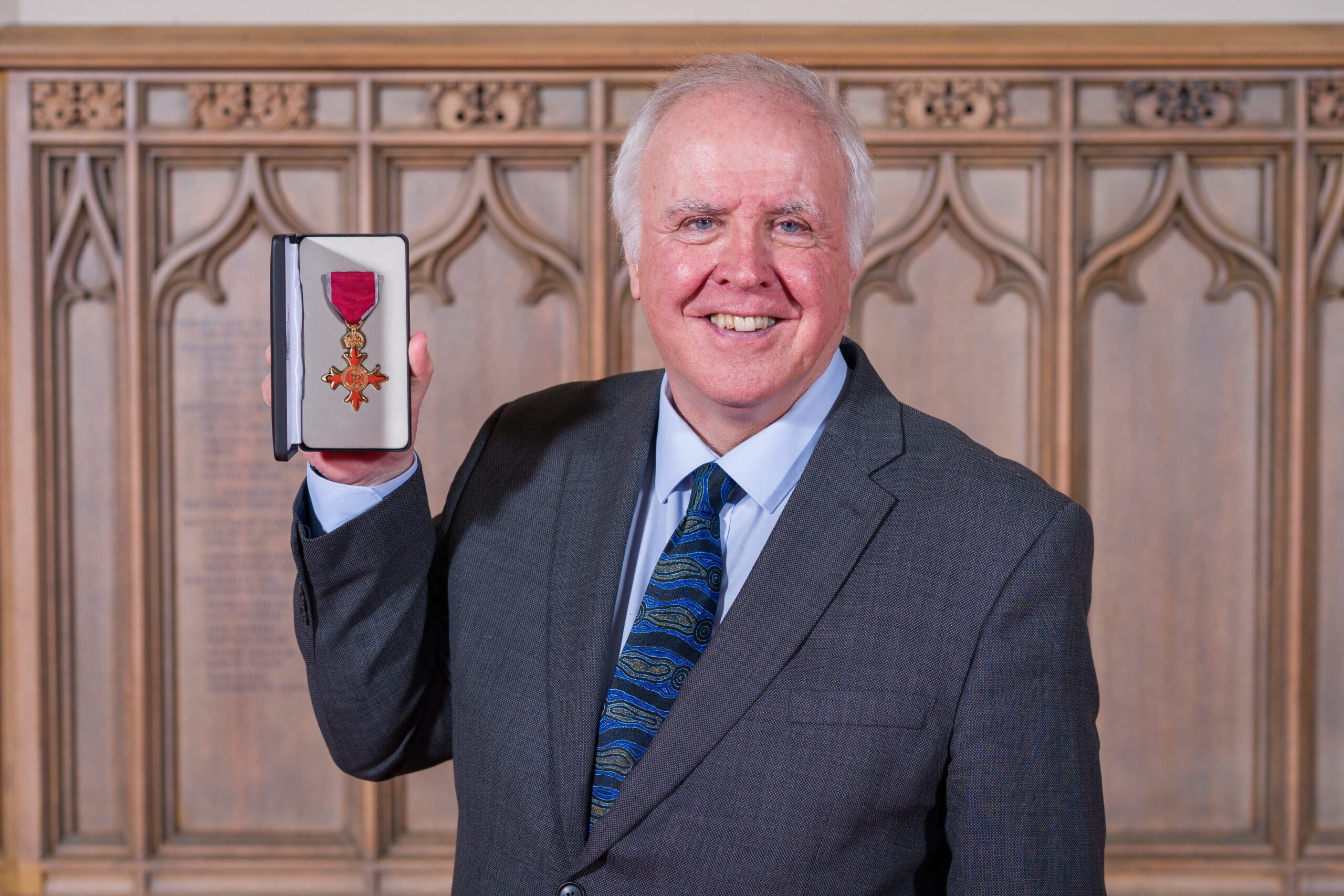 Professor Gerry Stoker receives OBE