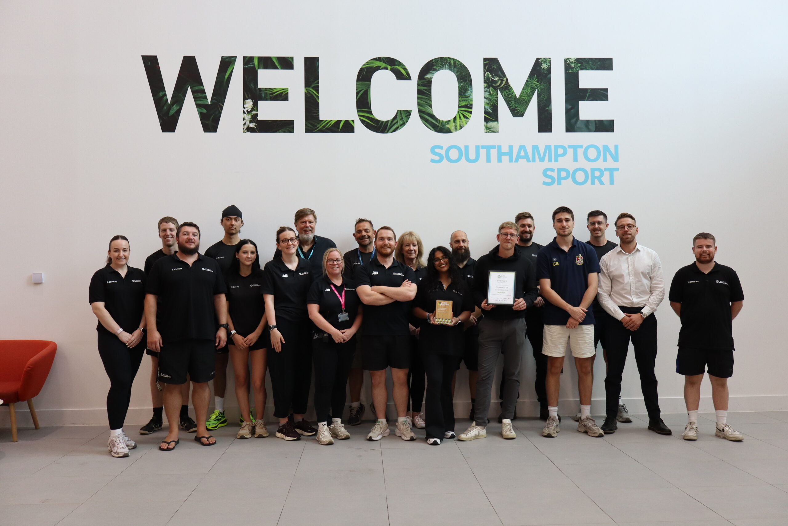 Southampton Sport awarded CUBO Award for Excellence in Student Experience